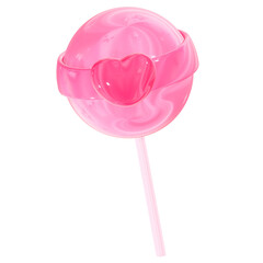 Cute glossy 3D y2k Illustrations