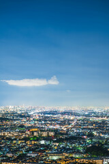 Obraz premium 五月平展望台からの夜景