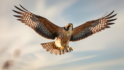 Obraz premium Title: Dramatic Selective Focus Shot of a Majestic Scene