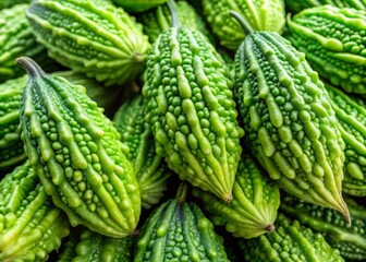 Bitter melon, a green, warty fruit with a bitter taste, originates from tropical and subtropical regions, where it's been prized for its unique flavor and medicinal properties.