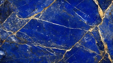 A smooth, polished lapis lazuli background with a subtle texture and a large space for text