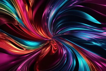 Obraz premium A vibrant contemporary abstract background