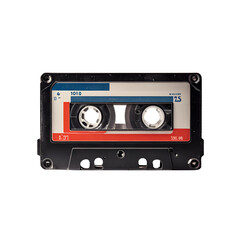 cassette tape isolated on white