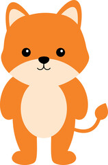 Cartoon Animal Character Illustration