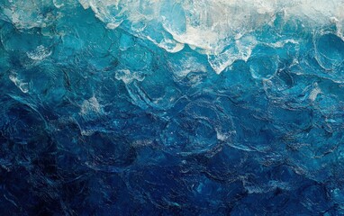 Ocean waves water texture. Sea water.