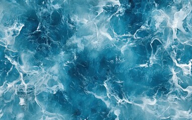 Obraz premium Ocean waves water texture. Sea water.