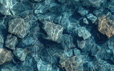 Obraz premium Ocean waves water texture. Sea water.