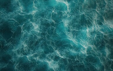 Fototapeta premium Ocean waves water texture. Sea water. 
