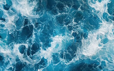 Ocean waves water texture. Sea water.