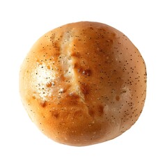 Varieties Of Bread Turkish Mini Sesame Bagged And Döner Kebap On White Background,