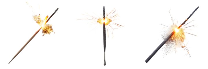 Glowing golden Diwali string lights with multiple bulbs arranged in a circular pattern isolated on a white background png