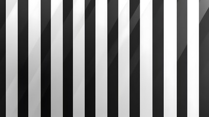 Black and White Vertical Stripes with Subtle Light Reflections