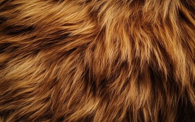Naklejka premium Natural animal fur texture. Closeup wool. Wallpaper warm background.