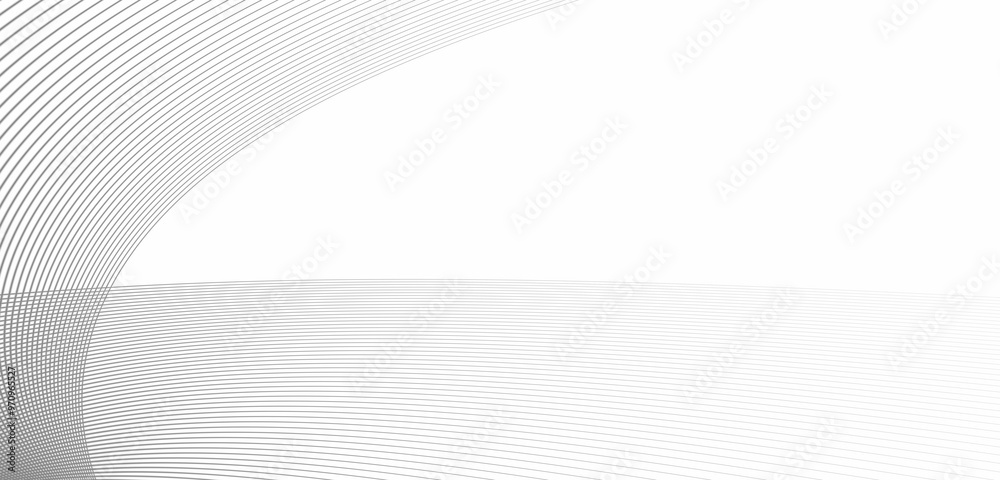 Fototapete abstract digital wave of particles. futuristic point wave. technology background