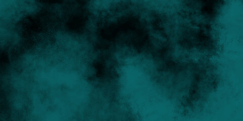 abstract cloud and vapor texture background. Black and blue smoke aquarelle smudge illustration smooth grungy smokey light pastel colors ink glow. Teal color powder explosion .	
