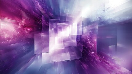 Naklejka premium Abstract 3d square shape futuristic object colourfull