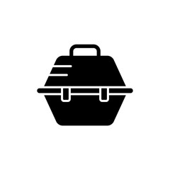 Pet animal box icon vector design templates