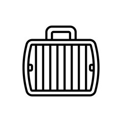 Pet animal box icon vector design templates