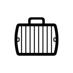 Pet animal box icon vector design templates