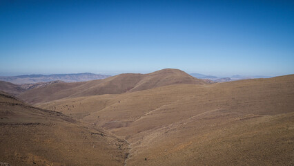 The landscape of Ait Bouguemez Valley in Morocco