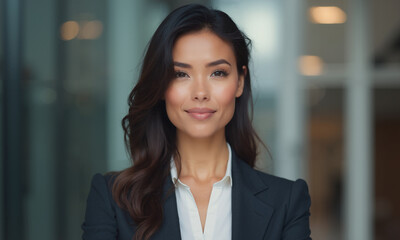 A sophisticated businessman/woman exudes confidence and expertise, ideal for an abstract background or wallpaper promoting best-selling corporate themes