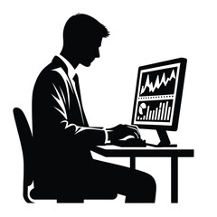 Statistician Silhouette