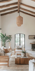 Modern Mediterranean Cottage Style Home Interior Design