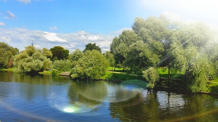 Seenlandschaft im Land Brandenburg