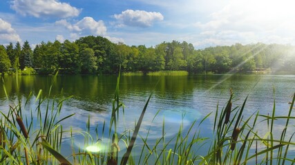 Seenlandschaft im Land Brandenburg