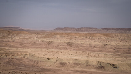 The landscape of Ait Benhaddou in Morocco