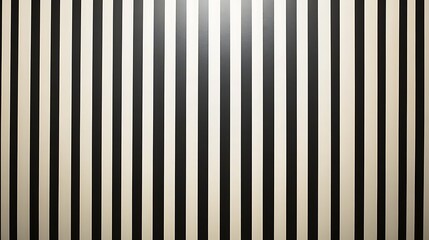 Obraz premium Black and White Vertical Striped Wall