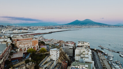 panorama of the city of Naples