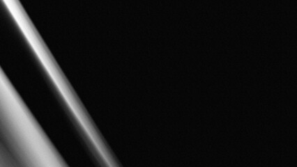 Black background with white light effect blur defocused noise grainy copy space text area
