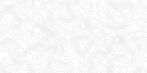 Abstract pattern with lines. Abstract sea map geographic contour map and topographic contours map background. Abstract white pattern topography vector background. Topographic line map background.