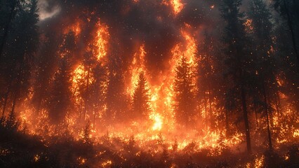 Uncontrolled wildfires are destroying forests, habitats, and driving biodiversity loss at a devastating scale.