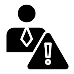 Risk management icon