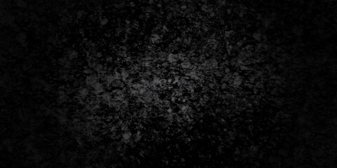Obraz premium Abstract grunge background dark black chalk board and black board texture. abstract black background backdrop studio, cement concrete wall texture. marble texture background. black paper texture.