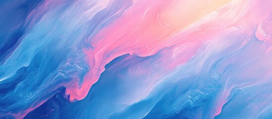 Vibrant abstract background featuring a colorful noisy texture The artwork showcases a dynamic blue gradient with artistic pastel effects ideal for creative graphic designs