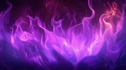 Purple grudge flame background