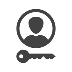 Admin Dashboard Glyph Icon