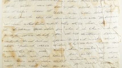 Background with Intricate and Beautifully Handwritten Manuscript with Valuable Historical Insights