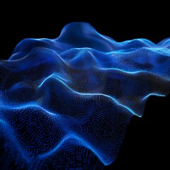Obraz premium abstract blue background