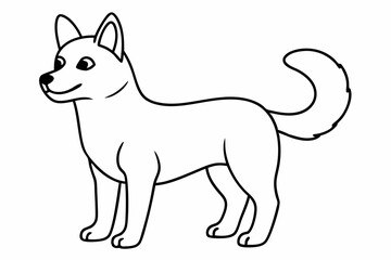 illustration of a dog