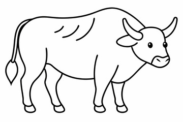 illustration of a cow