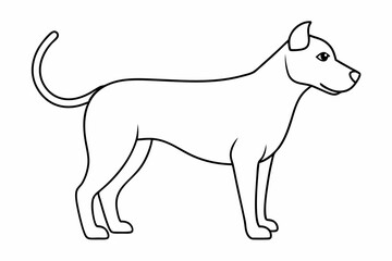 illustration of a dog