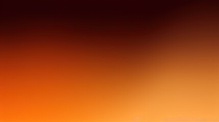 Amber background with brown pattern. Dark copper texture. Blurred gradient template.