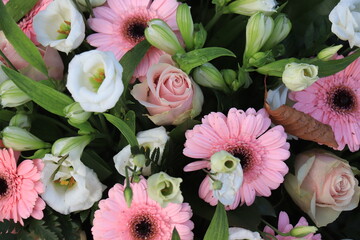 Mixed pink bouquet