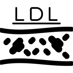 LDL Cholesterol Icon