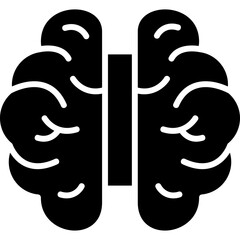 Obraz premium Occipital Lobe Icon