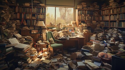 A Room Filled With Books